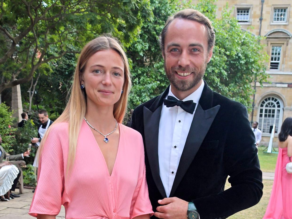 James Middleton and Alizee Thevenet in 2022.