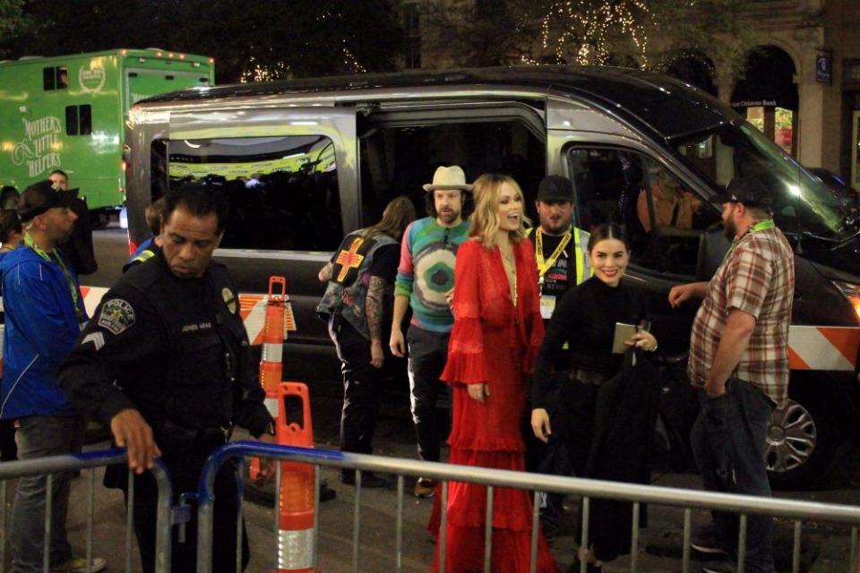 Jason Sudeikis and Olivia Wilde at Booksmart SXSW World Premiere, photo by Heather Kaplan