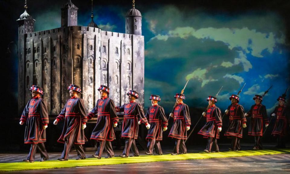 The Yeomen of the Guard de Gilbert et Sullivan au Coliseum.