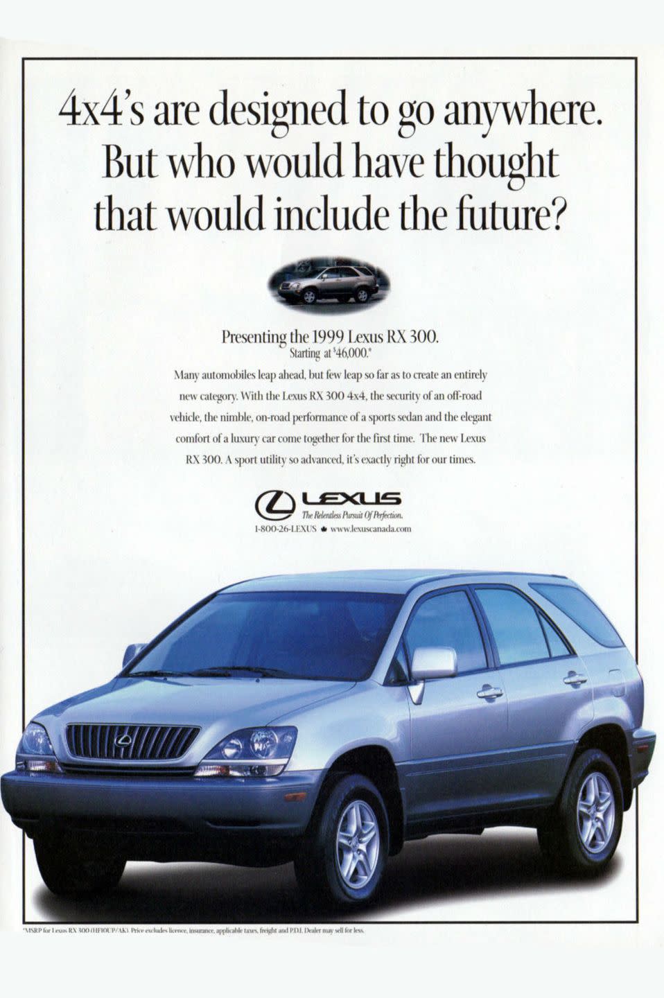 1999: Lexus RX300