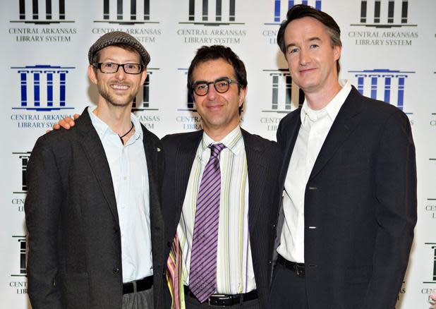 Jason Baldwin of the West Memphis 3 with Atom Egoyan of Devil's Knot