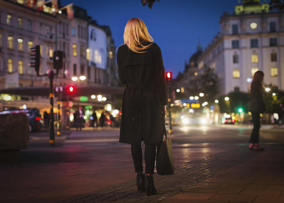 She would have had to walk home by herself had the man not stepped in. Photo: Getty