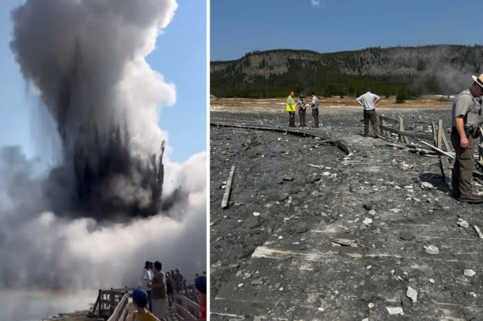 (left: video screen capture/Vlada March; right: photo/NPS)