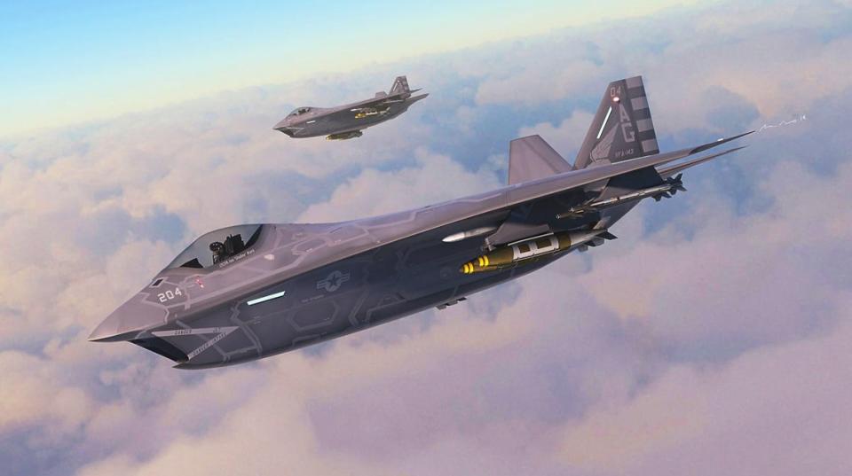 One of the many renderings from our exclusive article showing what the production F-32 would have looked with the help of our master artist friend Adam Burch of <u>hangar-b.com</u>.