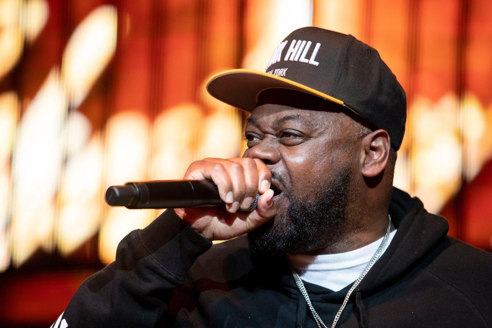 Ghostface Killah of Wu-Tang Clan performs Thursday, Sept. 1, 2022, during the N.Y. State of Mind tour at Ruoff Music Center in Noblesville.