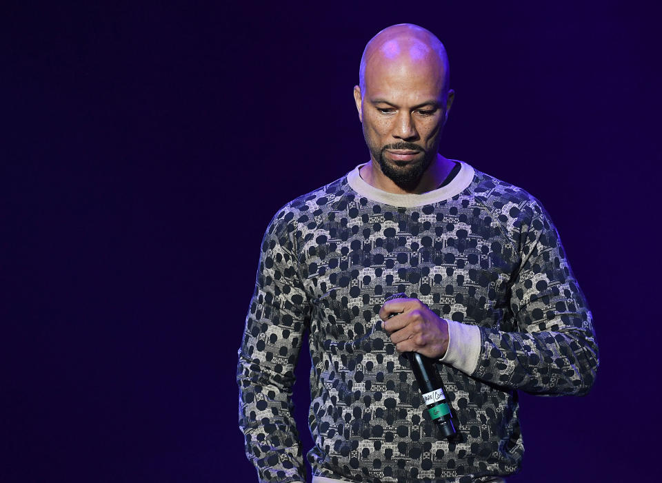 In June, Common gave fans a taste of his new album, &ldquo;Black America Again&rdquo; by reciting a verse from the project&rsquo;s title track during an appearance on&nbsp;<a href="https://www.youtube.com/watch?v=vlwlOkBidys">SiriusXM&rsquo;s &ldquo;Sway in the Morning</a>.&ldquo;&nbsp; On the thought-provoking track, which features Stevie Wonder, the Chicago native addressed the death of Trayvon Martin, mass incarceration and the Black Lives Matter movement. The rapper-actor headlined Harry Belafonte&rsquo;s social justice festival, &ldquo;Many Rivers To Cross" in October.