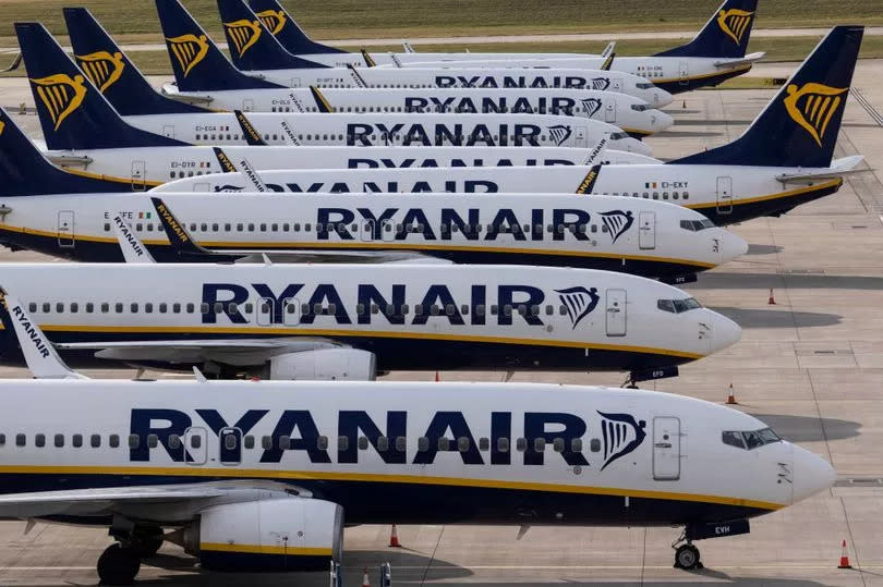 Ryanair planes