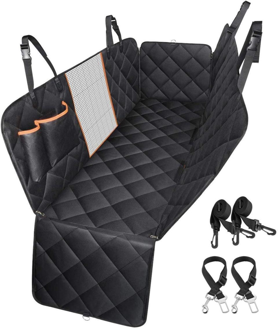 Topelek Dog Car Seat Cover. Image via Amazon.