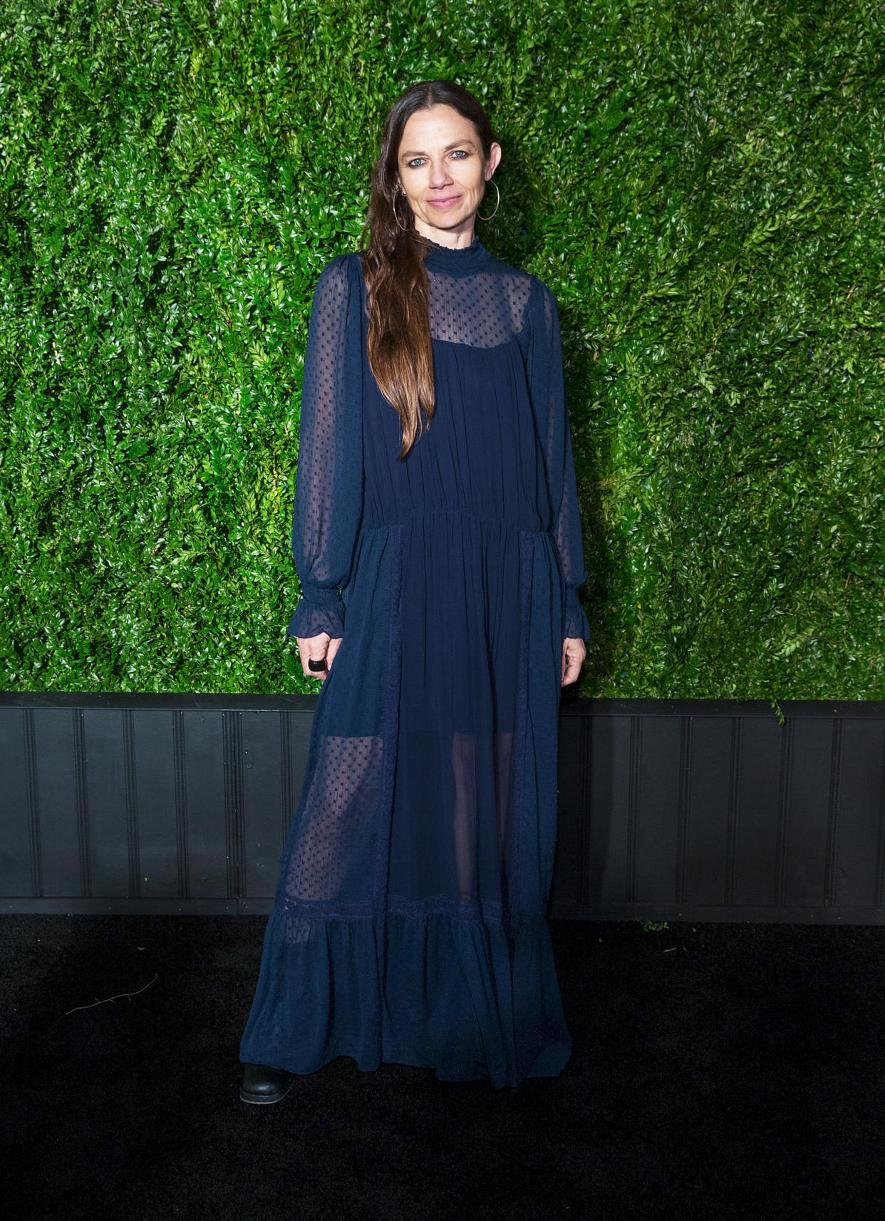 Justine Bateman attends the 13th Annual Chanel Tribeca Film Festival Artist Dinner at Balthazar on April 23, 2018 in New York City.  (Bennett Raglin / WireImage)