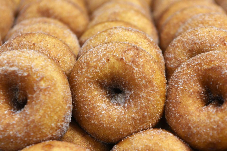 Demarest Farms in Hillsdale makes apple cider donuts in the fall.