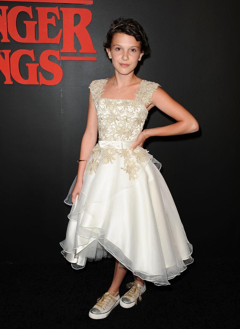 <p>At the Stranger Things <span class="redactor-invisible-space">premiere, LA 2016.</span></p>