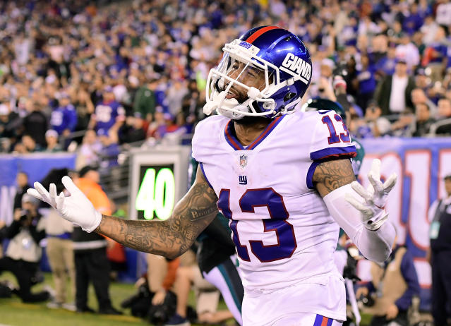 Odell Beckham Jr. couldn't help himself, and neither could the