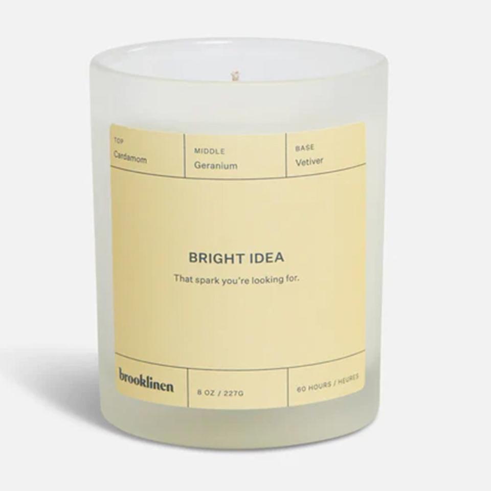 <p><a href="https://go.redirectingat.com?id=74968X1596630&url=https%3A%2F%2Fwww.brooklinen.com%2Fproducts%2Fscented-candle&sref=https%3A%2F%2Fwww.bestproducts.com%2Flifestyle%2Fg2365%2Fgreat-gifts-for-mother-in-law%2F" rel="nofollow noopener" target="_blank" data-ylk="slk:Shop Now;elm:context_link;itc:0;sec:content-canvas" class="link ">Shop Now</a></p><p>Candle</p><p>brooklinen.com</p><p>$29.75</p>