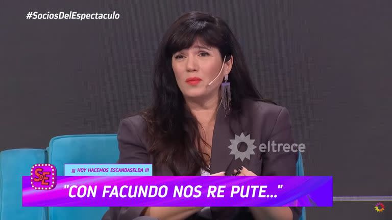 Griselda Siciliani en Socios del Espectáculo: "Con Facundo nos re puté..."