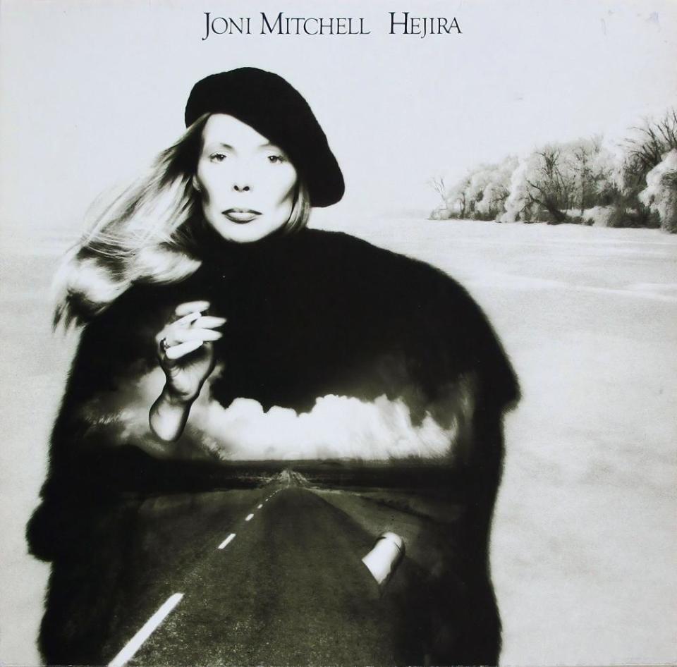 JONI MITCHELL HEJIRA - Vintage 12'' LP vinyl Cover