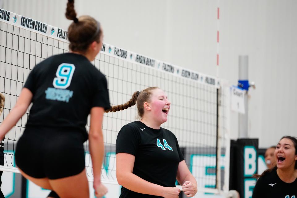 Jensen Beach High School hosts the East Coast Challenge volleyball competition on Saturday, Sept. 12, 2022 at Jensen Beach High School. 