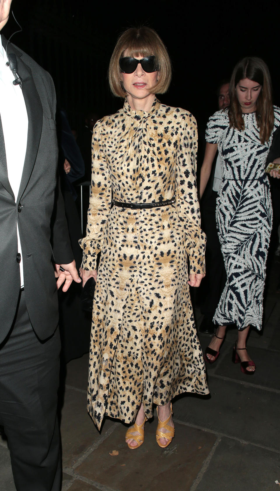 Anna Wintour attending the Fashion For Relief show during London Fashion Week [Photo: Getty Images]