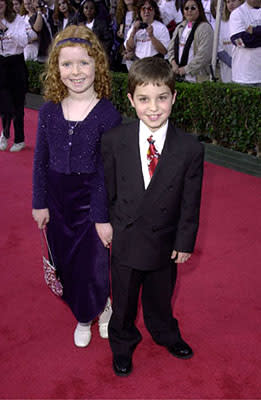 KellyAnn Kelso and Eli Russell Linnetz at the Hollywood premiere of Walt Disney's The Emperor's New Groove