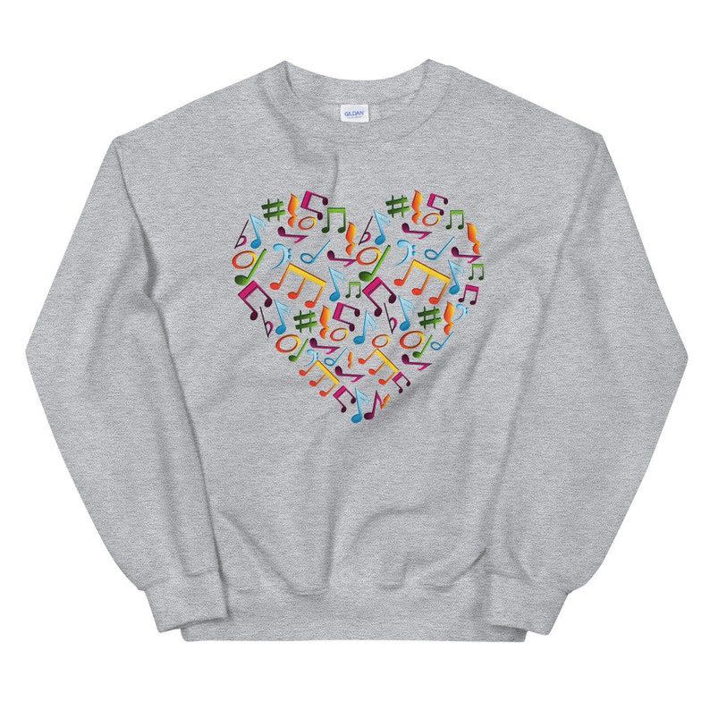 Musical Notes Sweatshirt