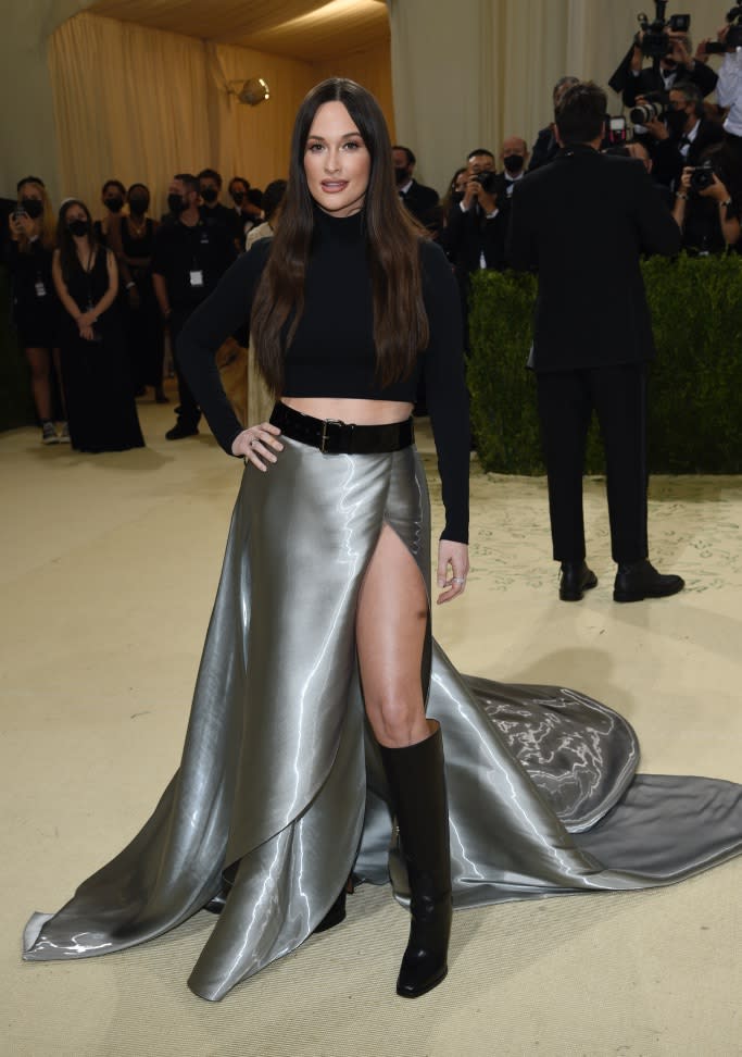 Kacey Musgraves at the 2021 Met Gala. - Credit: Invision