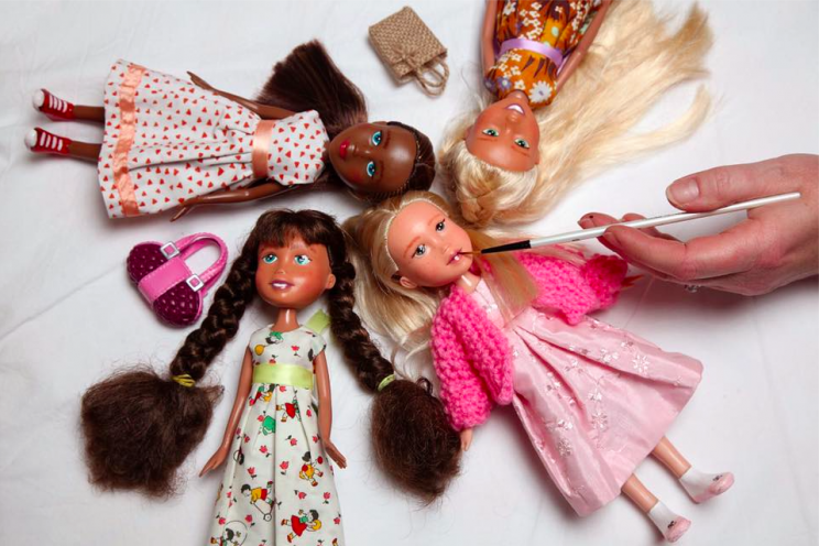 Some examples of the empowering dolls [Photo: Facebook/Devon Rescue Dolls]