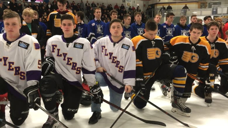 They died decades apart, but two young hockey players were honoured together in Gander tournament