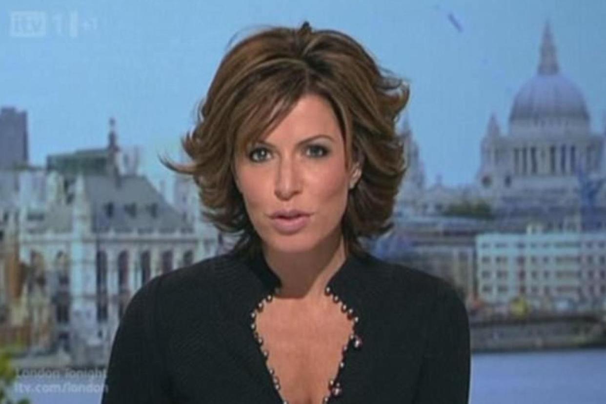 Natasha Kaplinsky was treated for burns and her daughter, 8, was rushed to hospital in the UK