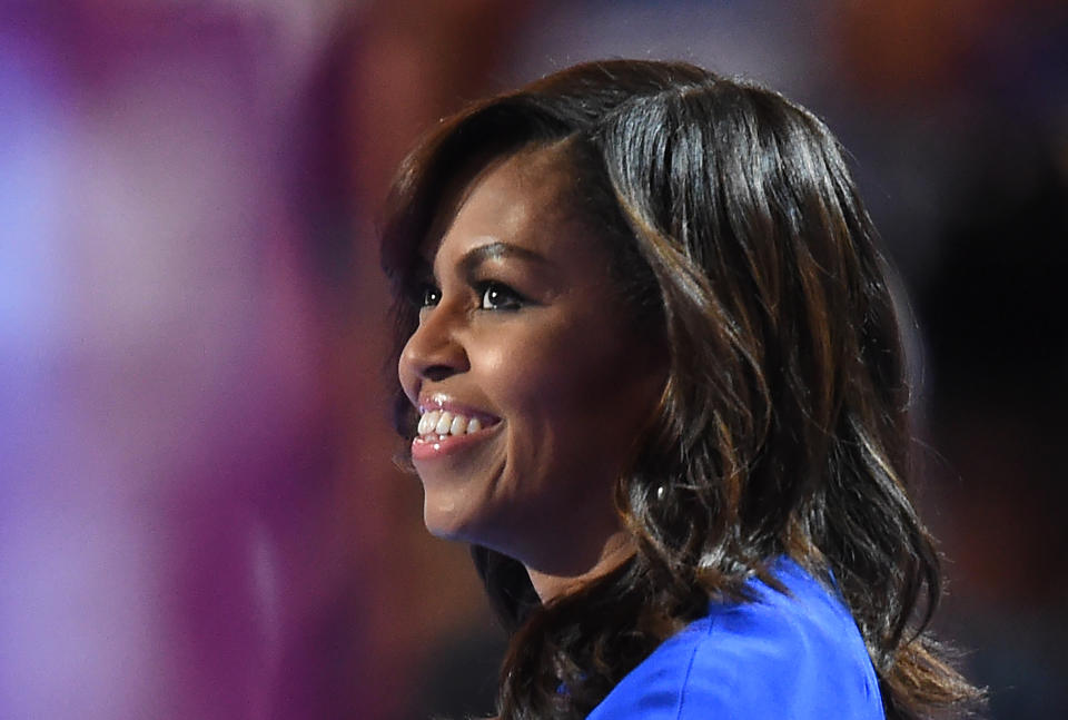 Michelle Obama’s response to her husband’s epic DNC speech is everything we aspire to be