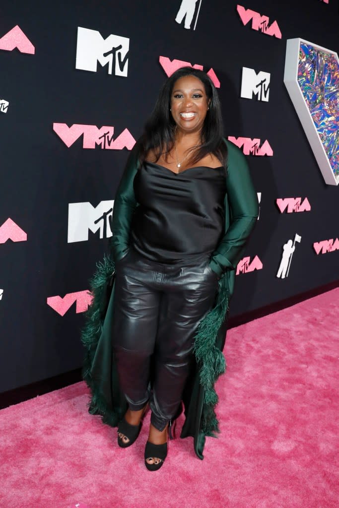 Sherrese Clarke Soares, 2023 mtv vmas red carpet