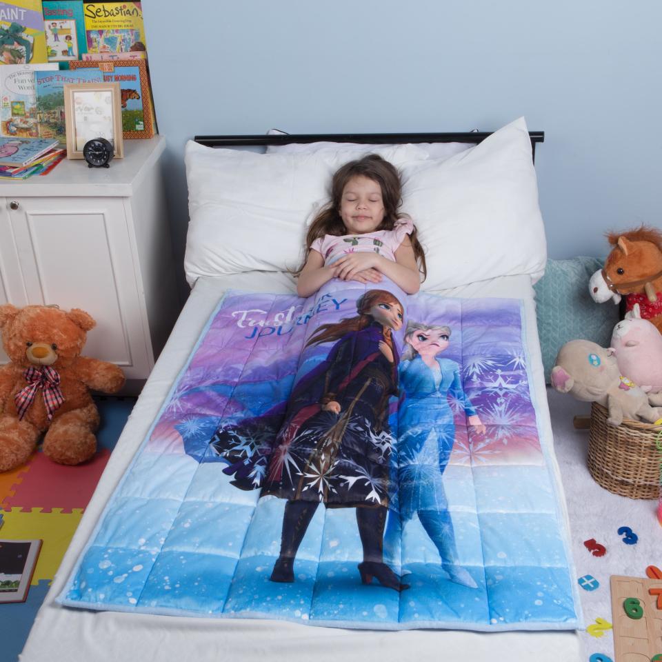 A sleepover with Elsa and Anna.  (Credit: Walmart)