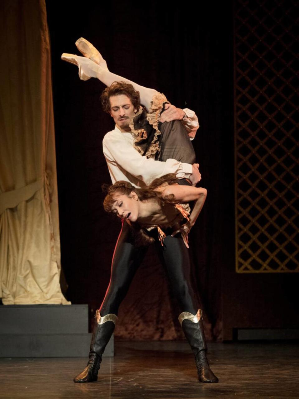 Ludmila Pagliero and Mathieu Ganio in “Mayerling,” by Kenneth MacMillan.