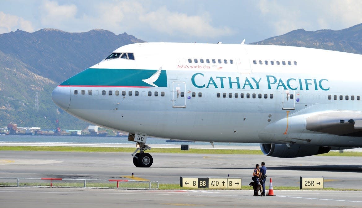 Cathay Pacific Boeing 747