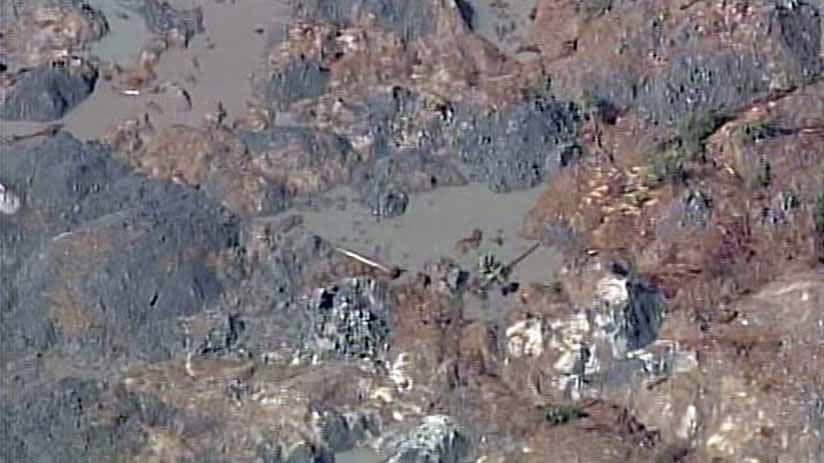 March 31, 2014: Chopper 7 was over the Oso landslide and the ongoing search for victims.