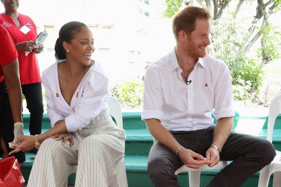 Rihanna and Prince Harry took part in the