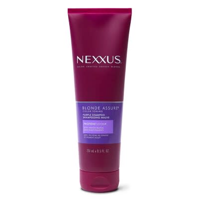 <p><a href="https://go.redirectingat.com?id=74968X1596630&url=https%3A%2F%2Fwww.target.com%2Fp%2Fnexxus-blonde-assure-shampoo-for-color-treated-or-natural-blondes-8-5oz%2F-%2FA-75561063&sref=https%3A%2F%2Fwww.womenshealthmag.com%2Fbeauty%2Fg44267111%2Fbest-shampoo-for-gray-hair%2F" rel="nofollow noopener" target="_blank" data-ylk="slk:Shop Now;elm:context_link;itc:0;sec:content-canvas" class="link ">Shop Now</a></p><p>Blonde Assure Shampoo for Color Treated or Natural Blondes</p><p>$20.49</p><p>target.com</p><span class="copyright">target.com</span>