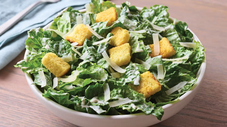 meatless side salad from Applebee's 