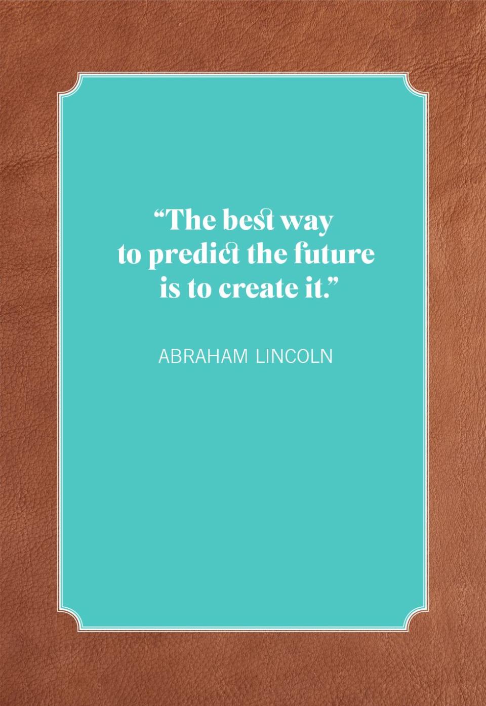new year quotes abraham lincoln