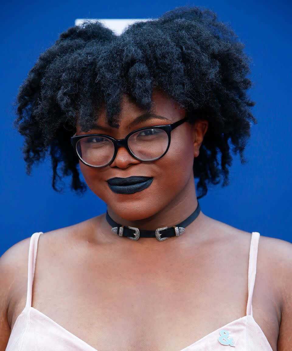 <p><strong>Kat Blaque</strong></p><p>YouTube star Kat Blaque is an "opinion vlogger, children's illustrator, and thrift store addict," according to her bio. She's made a name for herself video blogging about being a Black transgender woman and creating educational videos for people who want to know more about what that means. Currently, she posts <a href="https://www.youtube.com/playlist?list=PL6orzhPfnuvlKO6iM2Mi0DhEkHnZ5XqUQ" rel="nofollow noopener" target="_blank" data-ylk="slk:a weekly series called True Tea" class="link ">a weekly series called <em>True Tea</em></a>, in which she answers questions that viewers submit about racism, transphobia, Black culture, and other topics.</p><span class="copyright">Photo: Kimberly White/Getty Images.</span>