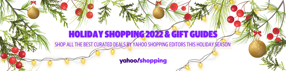 SG Holiday Shopping 2022 & Gift Guides banner. (PHOTO: Yahoo Life Singapore)