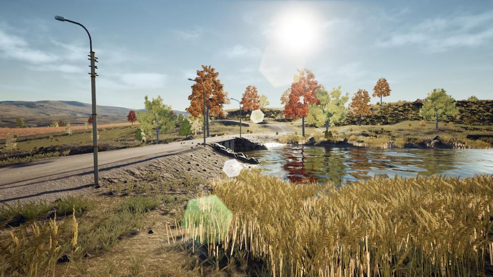 A screenshot from the forthcoming Block I Javelin Basic Skills Trainer, which uses the Epic Games-developed Unreal Engine to power physics and render large outdoor environments. (Courtesy/SAIC)
