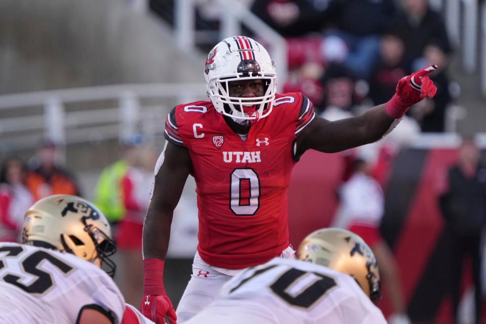 Utah linebacker Devin Lloyd could be the first linebacker the Eagles draft in the first round since 1979.