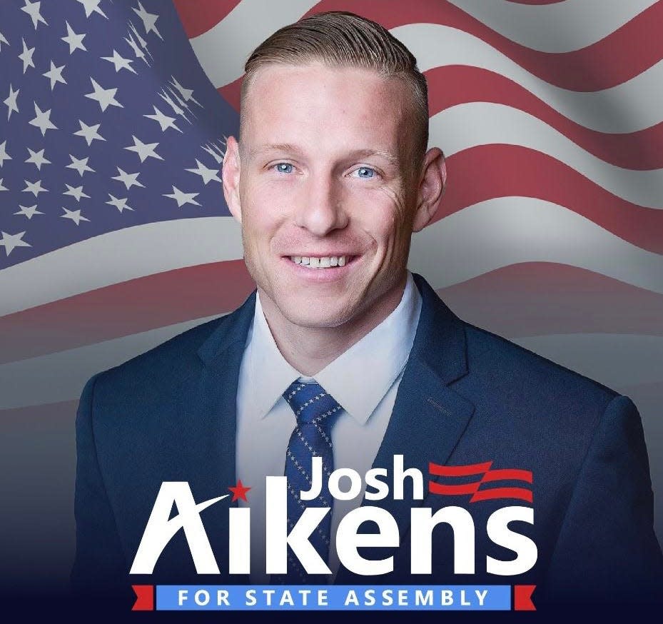 Josh Aikens, Lafayette Township School Board of Education President and candidate for New Jersey's 24th District Assembly.