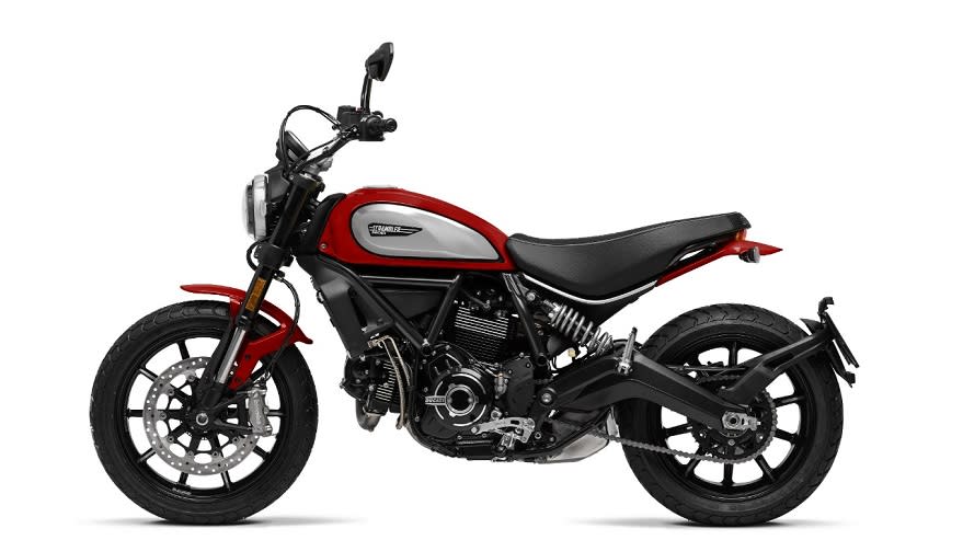 La Ducati Scrambler Icon tiene 803 cc.