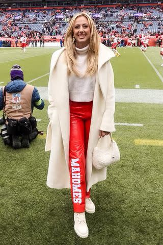 <p>Brittany Mahomes/instagram</p> Brittany Mahomes at Chiefs game