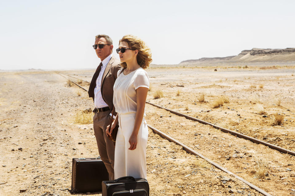 Craig and Lea Seydoux in 2015's Spectre (Photo: Jonathan Olley/©Columbia Pictures/Courtesy Everett Collection)