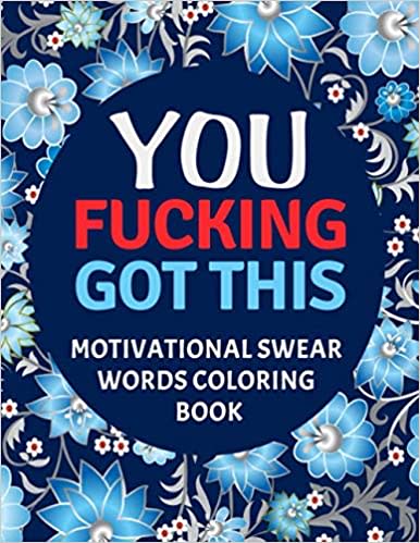 motivational swear words coloring book