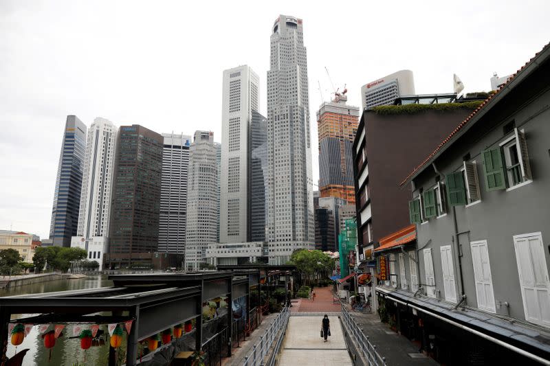 FILE PHOTO: Spread of coronavirus disease (COVID-19) in Singapore