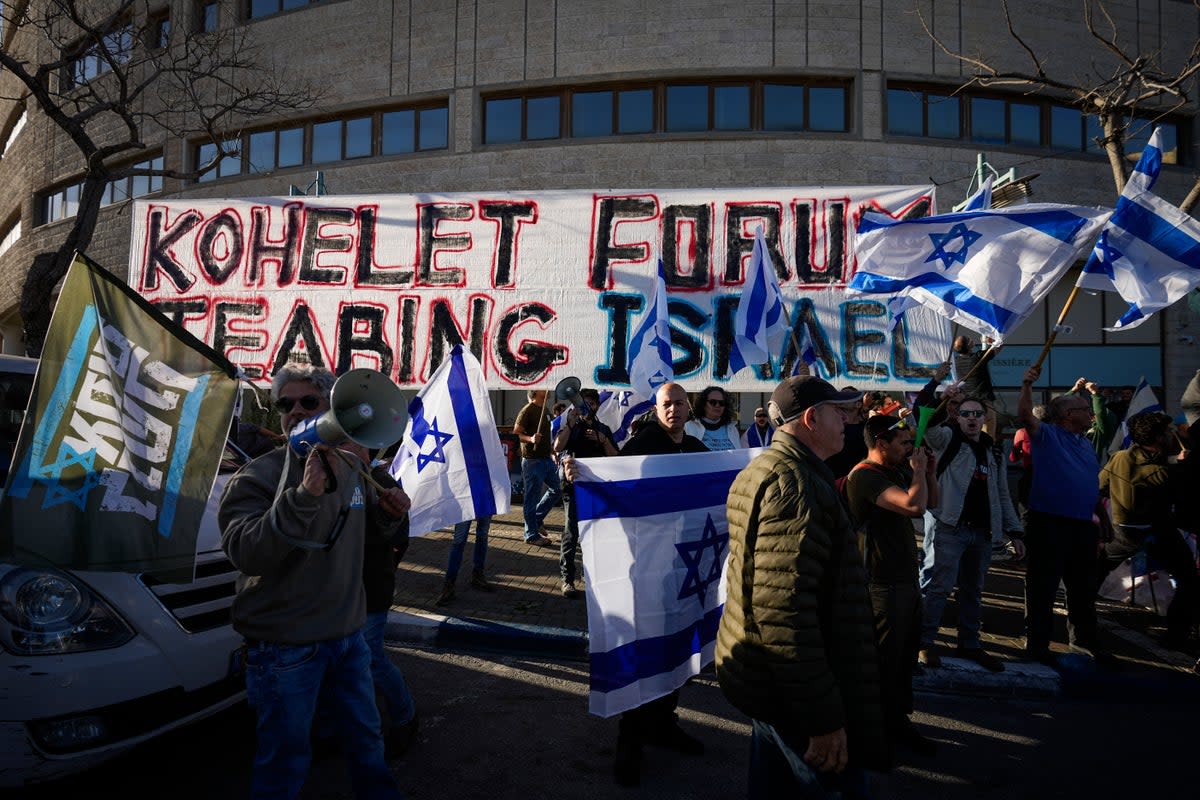 ISRAEL-PROTESTAS (AP)