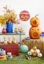 <p>Set up your own fall festival at home for a fun-filled weekend extravaganza, complete with a gourd ring toss, pumpkin knock-down game, and fun prizes for all. </p>