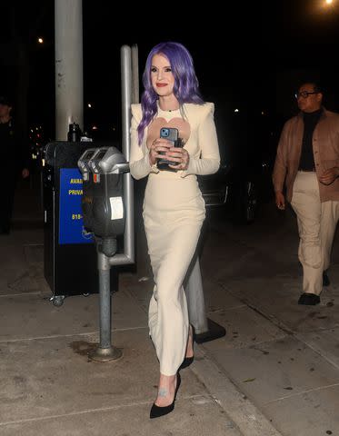 <p>Rachpoot/Bauer-Griffin/GC Images</p> Kelly Osbourne is seen at Craig's restaurant to celebrate her 39th birthday